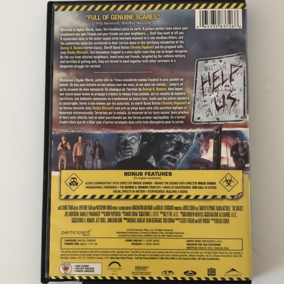 10/$20💙DVD - The Crazies - Picture 3 of 3